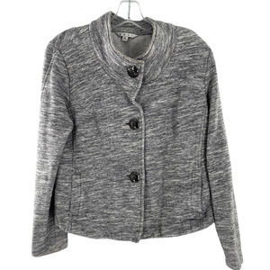 CABI HOURGLASS GRAY SPACE DYE JACKET